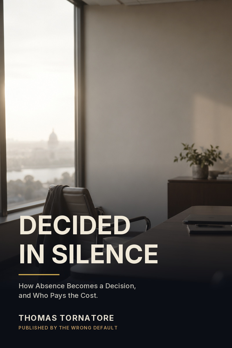 Cover of Decided in Silence by Thomas Tornatore